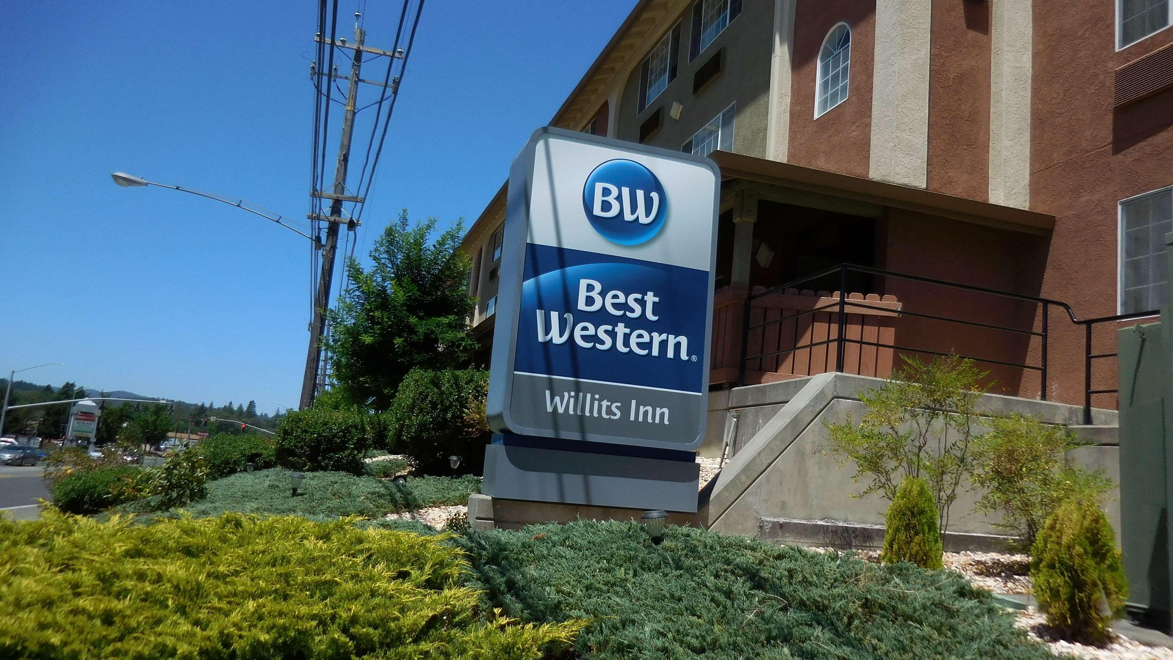 Best Western Willits Inn Eksteriør bilde